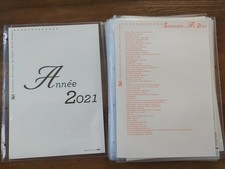 Timbre France Documents philatéliques Année 2021 complète 56 feuillets neuf bloc