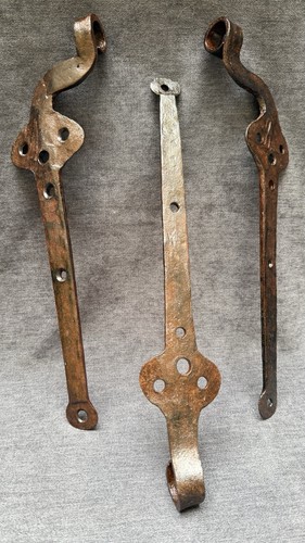 Suite ferrure fer - de, forgé