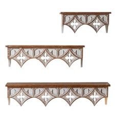 Étagère murale en bois Support de rangement Support rustique Style vintage