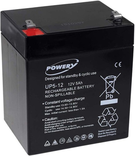 Batterie gel plomb up5 12v - up5-12,