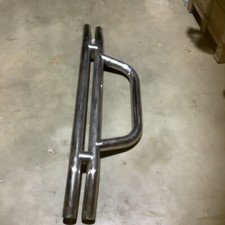 Occasion : Pare chocs avant acier / inox sans fixation  pour Jeep Wrangler JK