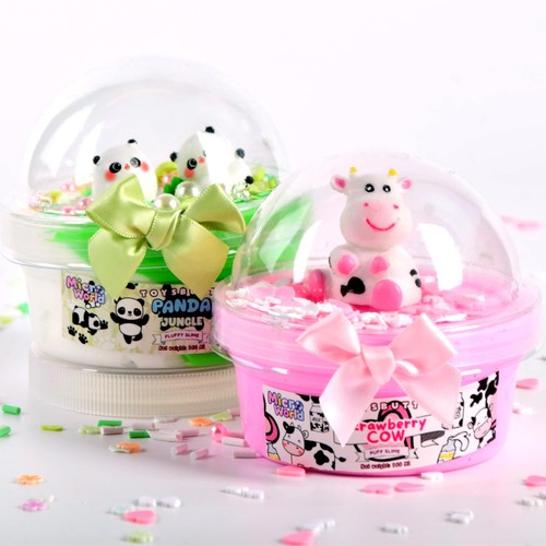 Fluffy slime lot paquets - fluffy, 2