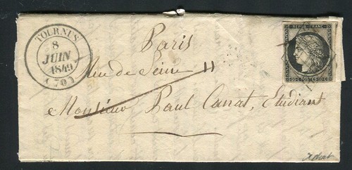 Rare lettre tournus - rare,