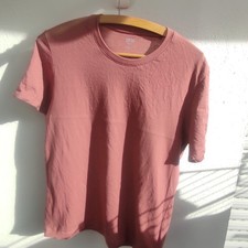 T-shirt Uniqlo S brique