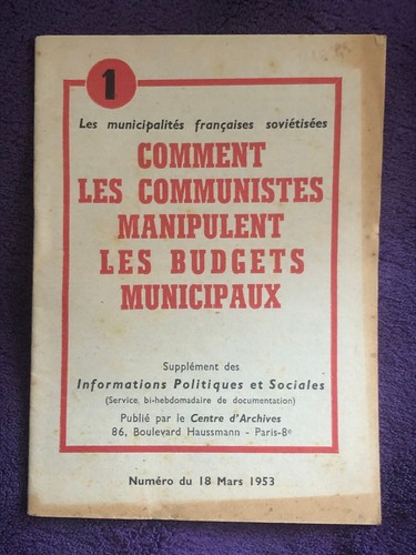 Politique brochure anti - :,