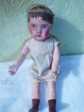 Ancienne Petite Poupée Articulée XIX ème Début XX ème siècle Vêtement