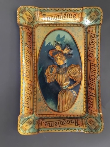 Cendrier tôle lithographiée