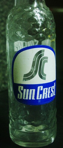 Sun crest soda glass - sun,
