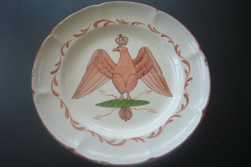 Assiette faience est - faience, de