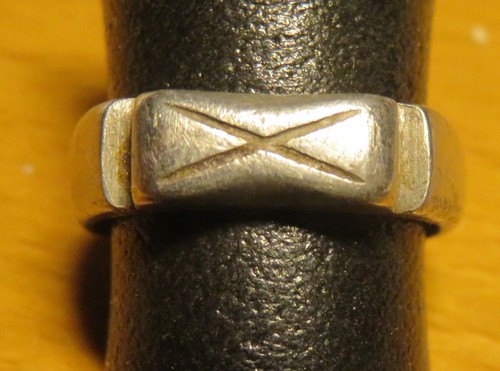 Bague poilu gravée - bague, de