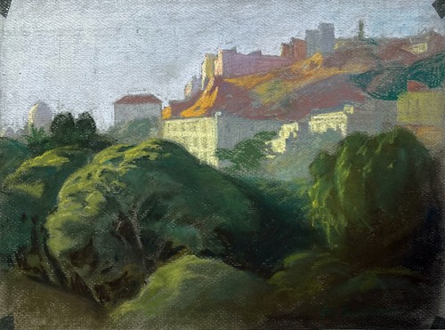 Tableau étude pastel - étude, ed