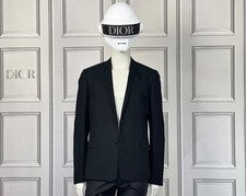 UltraRare & Great Dior Homme SS12 Narrow Lapels Black Wool Blazer