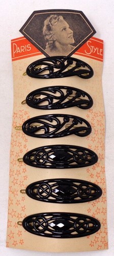 Lot peignes anciens barrette - lot,