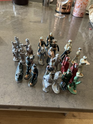 Lot anciens soldats de - anciens,