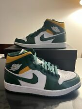 Air Jordan 1 Mid Sonics (Green/White) 40EU/7US/6UK