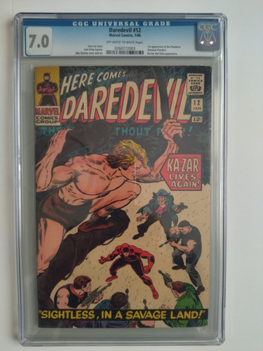 Daredevil cgc 7 0 - daredevil, (1964