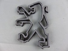 PEUGEOT sigle emblème logo insigne monogramme hayon coffre en plastique