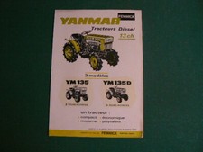 prospectus catalogue : tracteur diesel FENWICK YANMAR 13ch