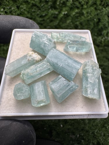 Lot aigue marine 10 - 10, piÈces