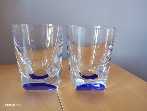 Paire verres whisky - verres, à