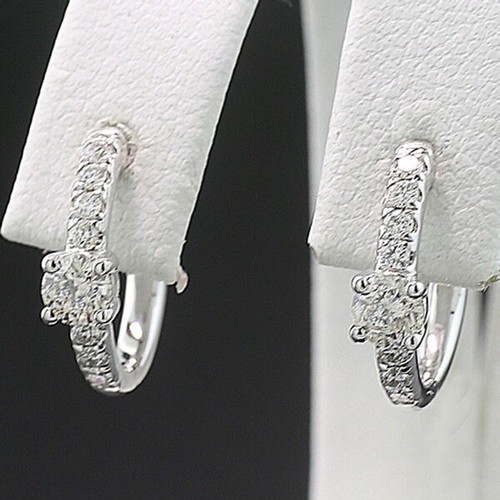 Diamant brillant boucles - diamant,