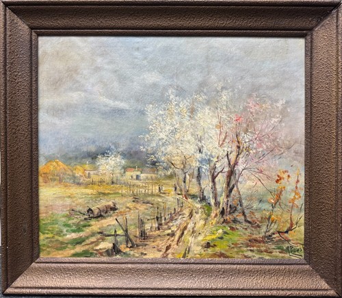Tableau huile sur - huile,