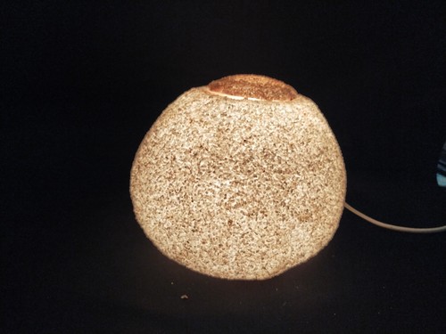 Rare lampe caillou style dlg - lampe,