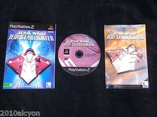 STAR WARS JEDI STARFIGHTER : JEU Sony PLAYSTATION 2 PS2 COMPLET