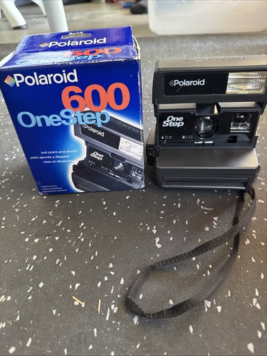 Vtg polaroid one step - one, 600