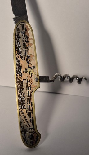 Couteau ancien pliant - couteau,