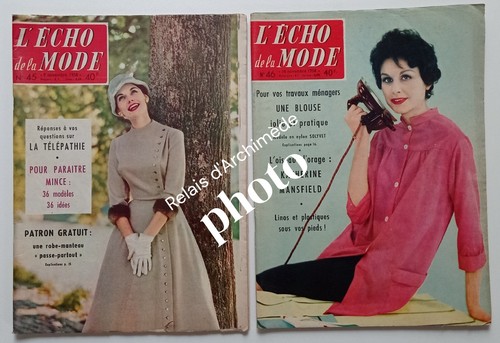Lot revues echo la - l'echo, mode