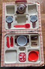 Dinette ancienne Coqueval "Comme Maman" - Jouet Vintage avec Boîte d'Origine