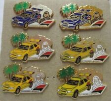 LOT DE 6 PIN'S CITROEN ZX PARIS-DAKAR - SPORT-AUTO - RALLYE