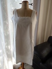 jolie chemise ancienne début XXème, brodée main mono A.F coton comme neuve N3