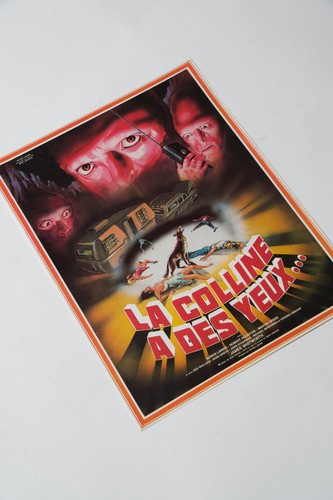 1977 wes craven affichette - wes,