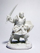 1x RHEAGAR PALADIN - BONES REAPER figurine miniature rpg d&d hero warrior 77467