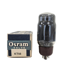 Kt66 vintage osram - grey, glass