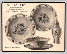 1920's Geo Rouard Céramiste