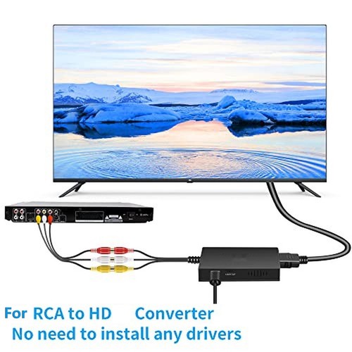 Convertisseur AV pour RCA vers