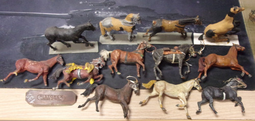 Gros lot chevaux historex - gros,