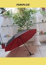 Parapluie rouge & noir - ouverture et fermeture automatique