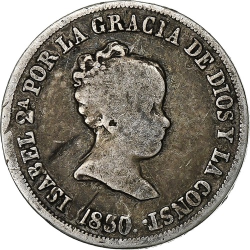 Espagne isabel 2 reales - ii,,