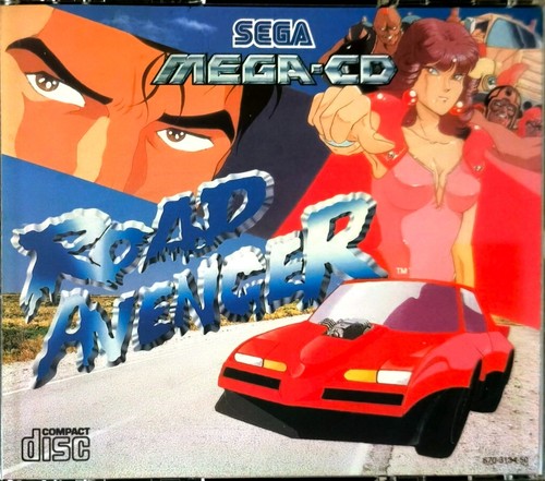 Jeu road avenger mega cd - jeu,