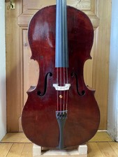 Violoncelle ancien fin 19e siècle étiquette Vincenzo Postiglione 1882