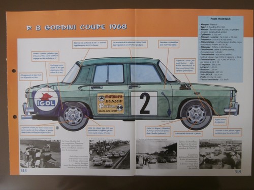 Renault gordini coupe - la,