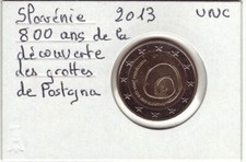 2 Euro SLOVENIE 2013 - GROTTE