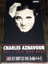CHARLES AZNAVOUR COFFRET LONG BOX 4 CD + LIVRET