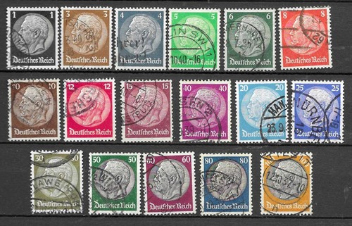 Timbres 1934 allemagne - timbres,