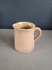 Pichet pot à lait ancien en terre cuite vernissée