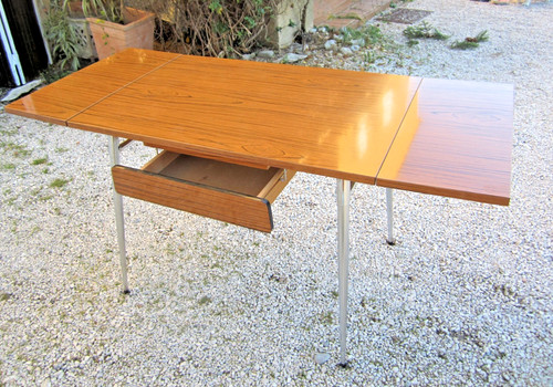 Table formica avec rallonges - table,